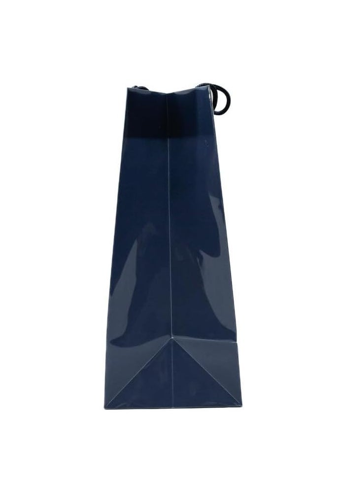 Liberty Gift Bag with English Text Design | Blue | 20 x 25 x 11 cm | Decorative Paper Gift Bag with Handles - Image 2